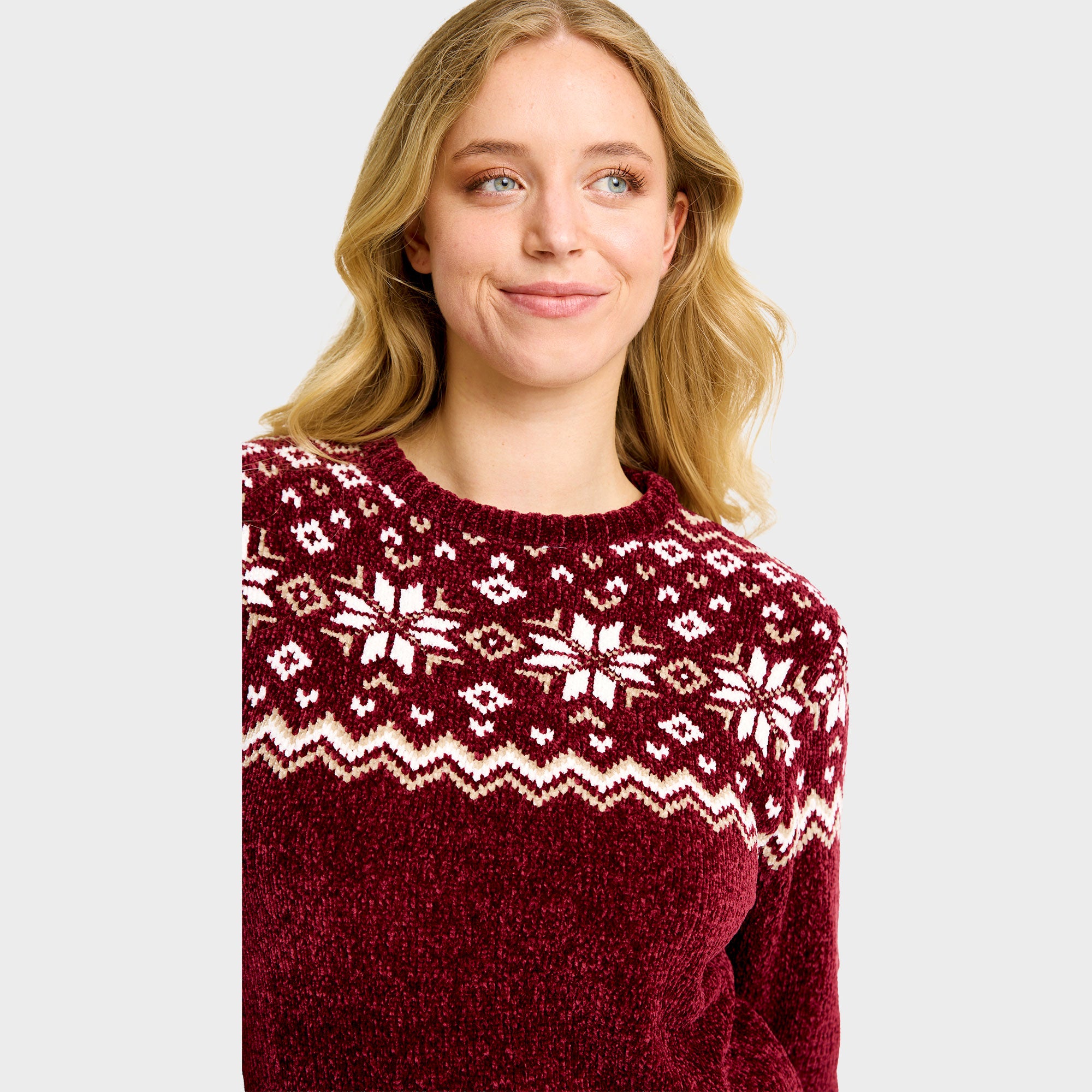 Den nordiske julesweater - Dame